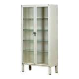 Iron medical showcase of kovona, 1950's