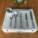 Complete silver-plated cutlery set of 61 pieces, Pearls model - in good condition.