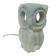 Albert Tormos vintage owl lamp in stone