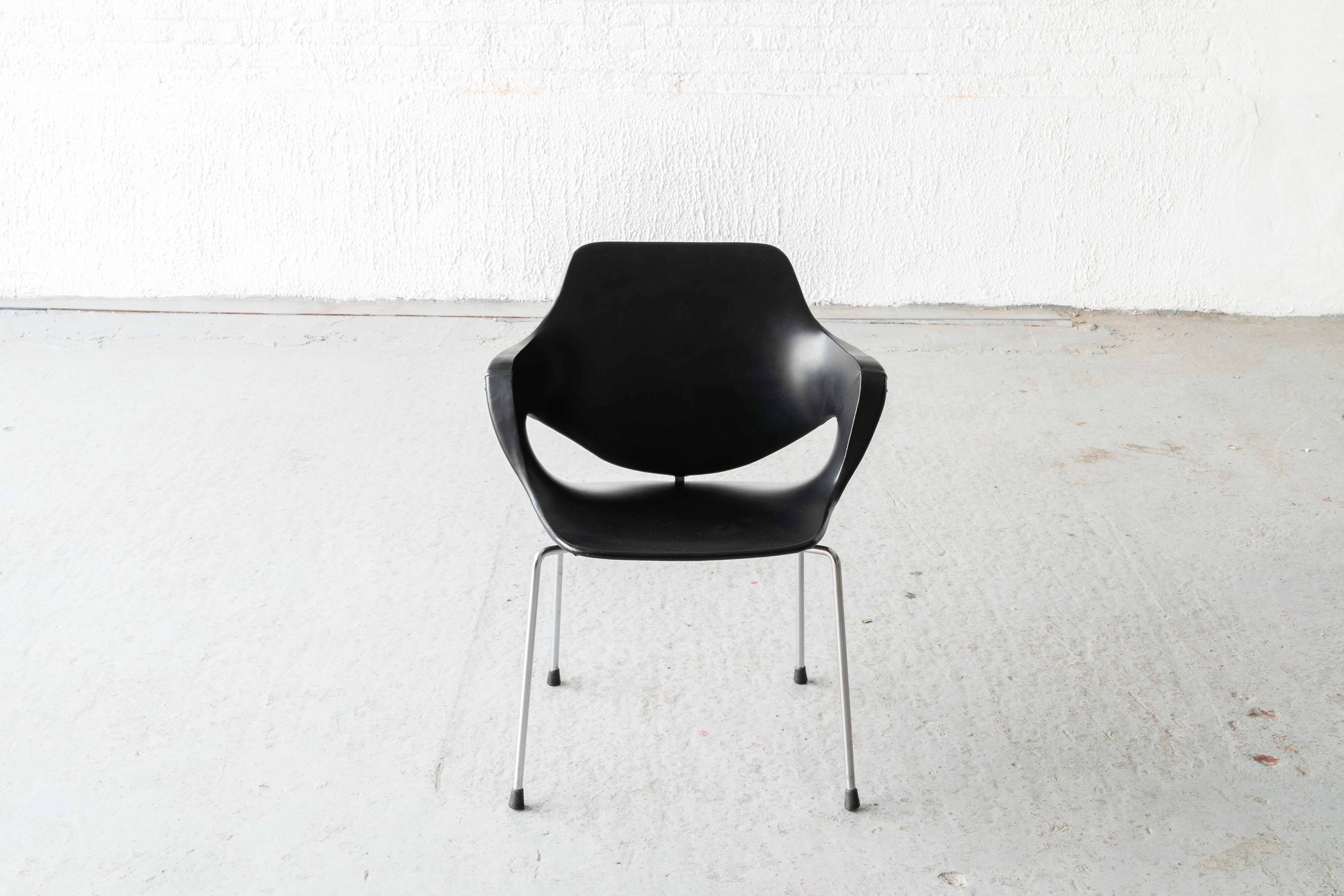 Set of 2 dining chairs by Straatman, Loral & Cie, Belgium, 1960's