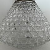 Carafe ancienne en cristal ciselé Kirby Beard