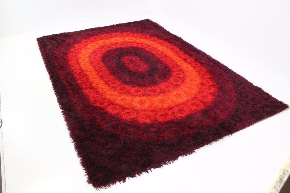 Multicolored carpet 1970 s 300x200cm