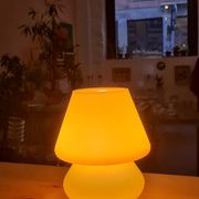 Lampe opaline Mushroom Habitat Vintage