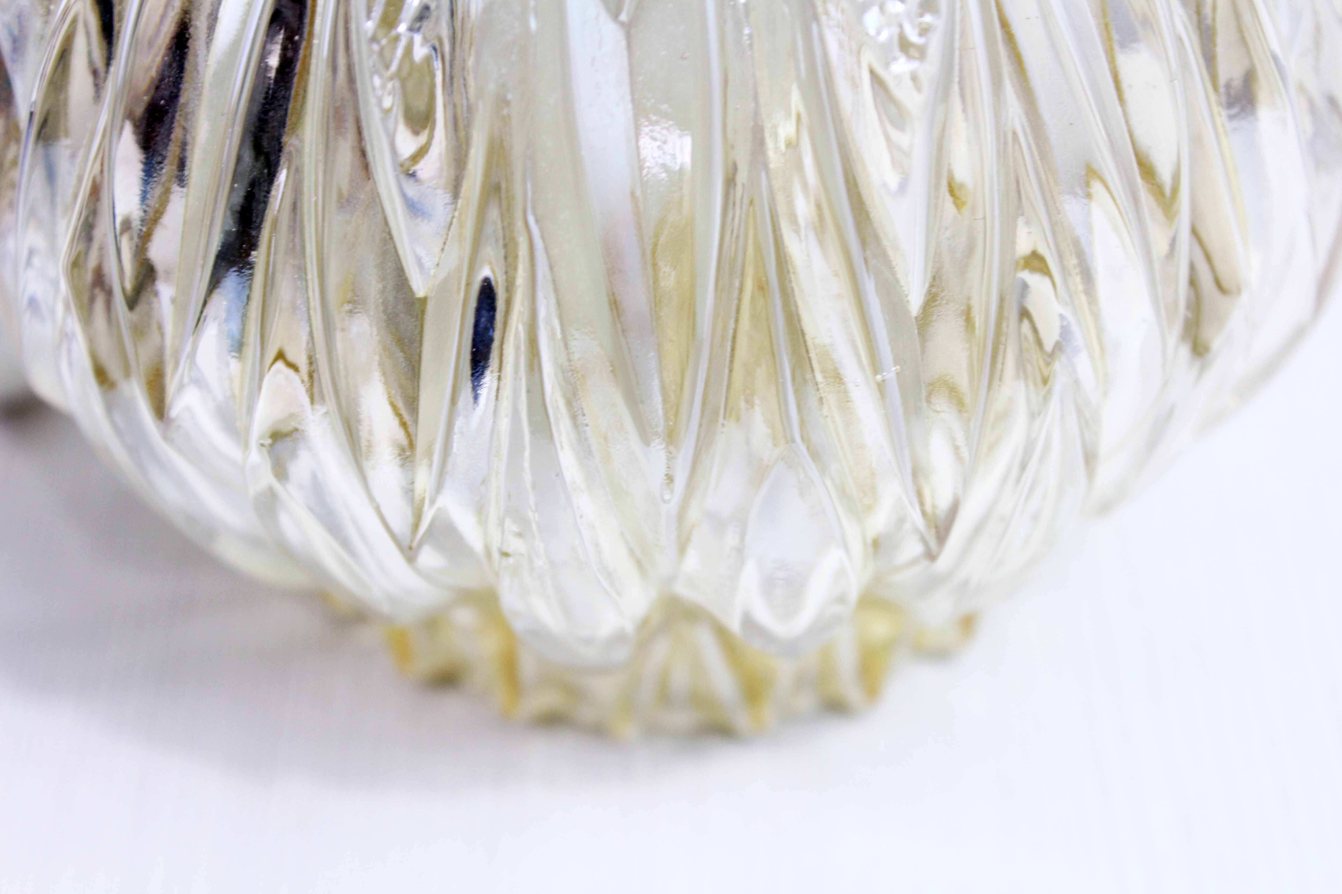 Vintage glass and fabric cable walker