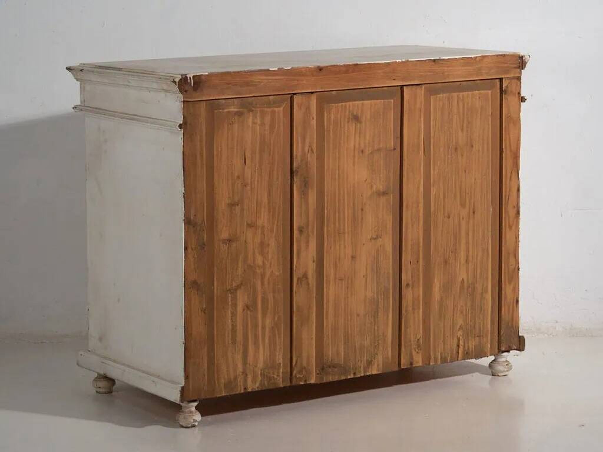 Commode ancienne blanche (c.1900) #18