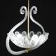 Charming Art Deco Pendant Chandelier by Ercole Barovier, 1940s