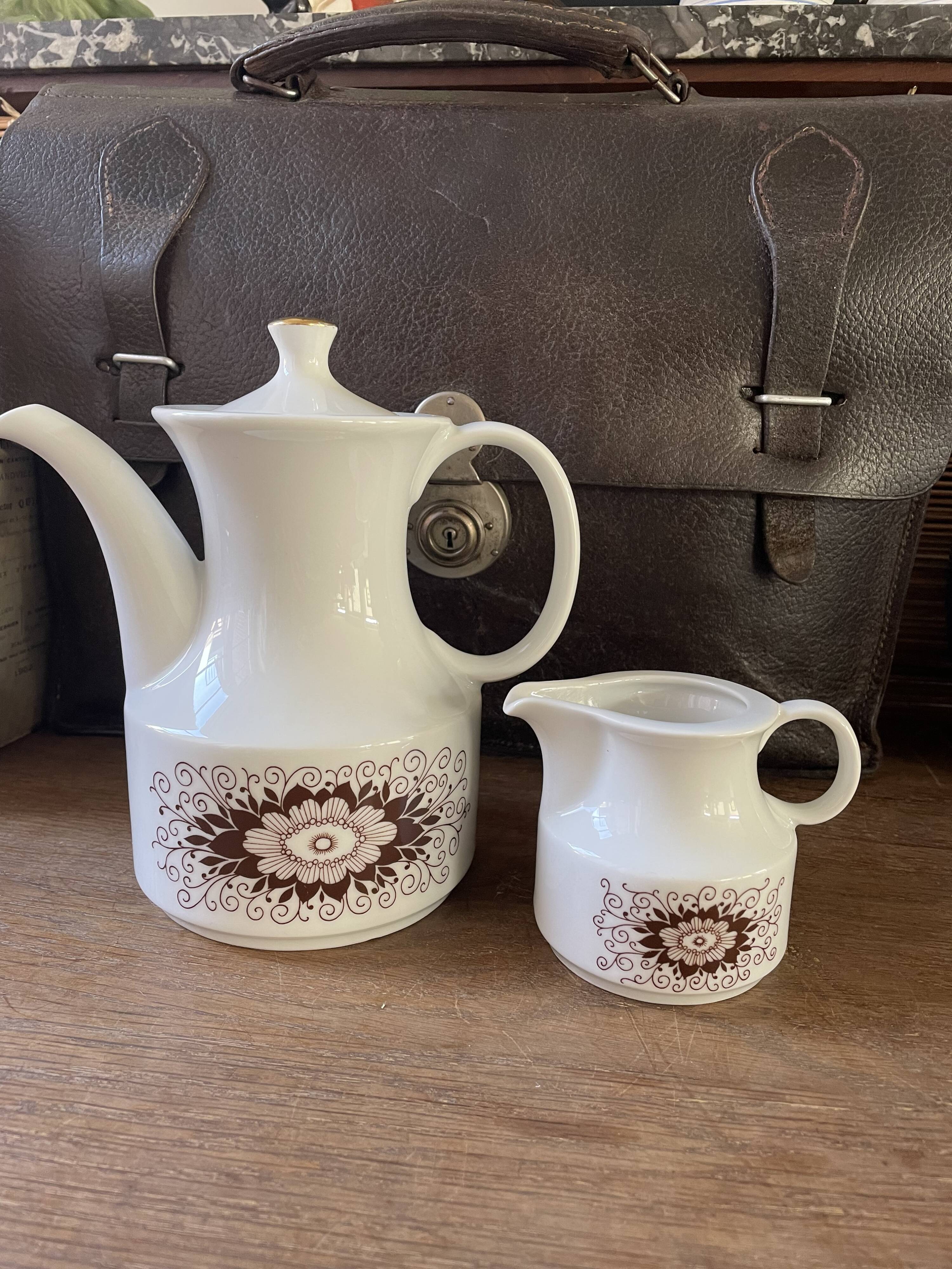 Coffee pot and milk jug Winterling Bavaria