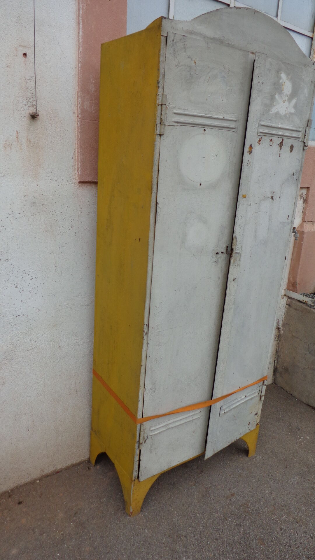 2-door factory metal locker