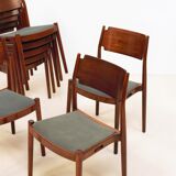 Danish stackable chairs