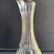 Carafe en cristal soufflé et taillé
