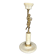 Candelabra in white marble and gilded bronze