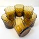 1970s rattan glass holder