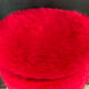 Faux fur storage pouffe from the 60s-70s.