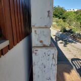 Mado chippy paint white sideboard