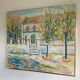 Original Swedish Oil on Canvas, Motif in Italy by Gunnar I. Erixon