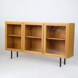 Buffet vintage Vitrine Eiche Design Danois 70er Dänisch 70