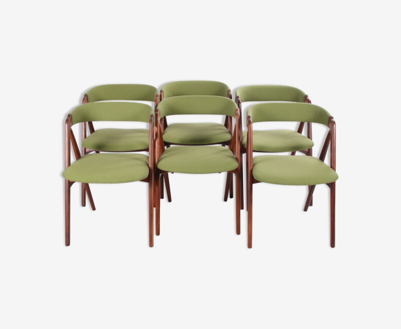 Dining chairs by Th. Harlev for Farstrup Møbler Model 205, 1960 | Selency