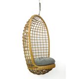 Fauteuil cocon à suspendre des années 60-70