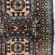 Vintage Taimuri Afghan Tribal rug 188x94 cm