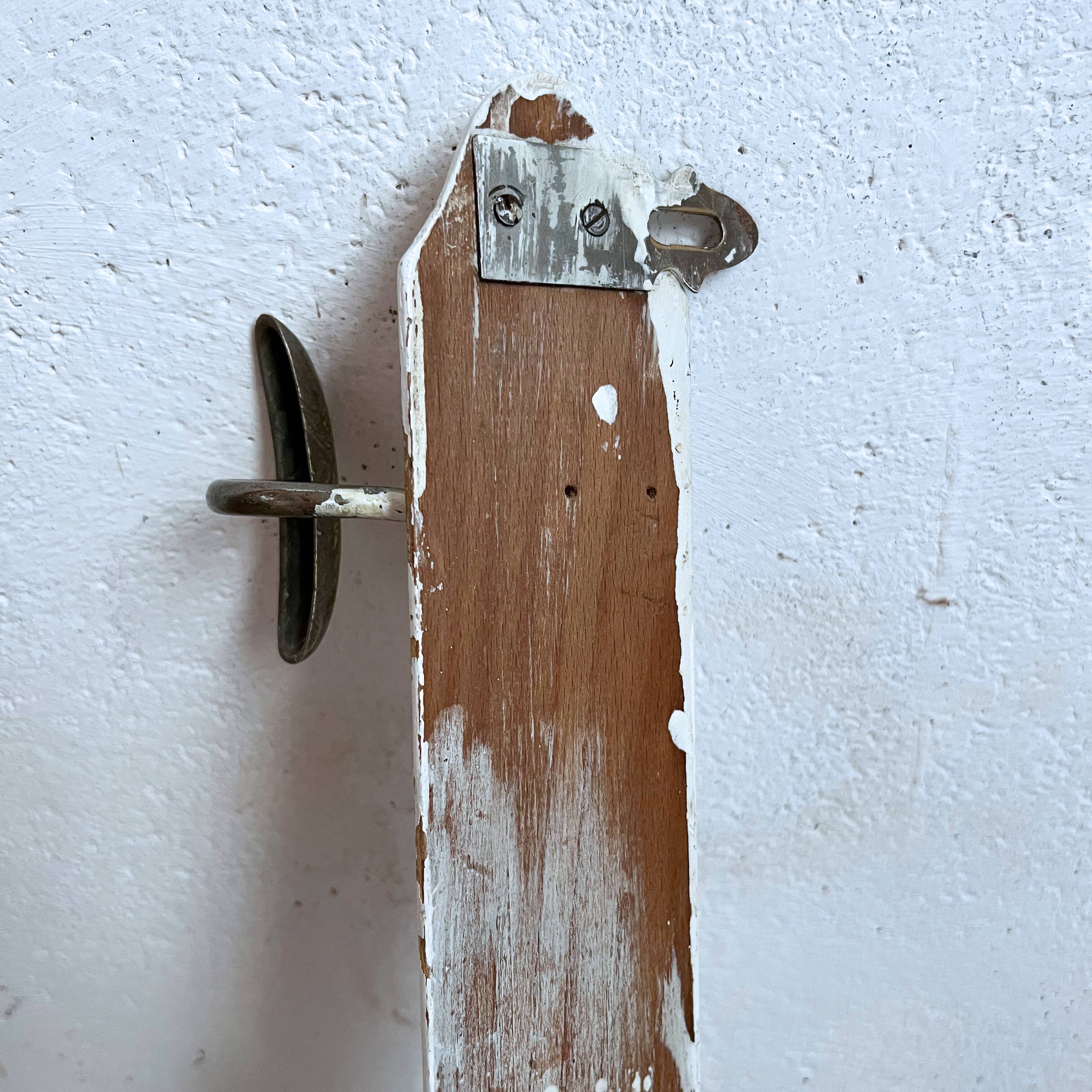 Wall coat rack 3 hooks