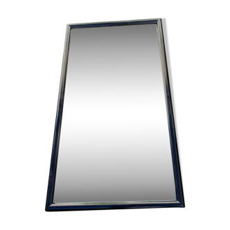Grand miroir bois noir 116 x 64
