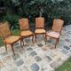 Caned chairs in Louis XV style