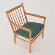 Beech armchair, Danish design, 1970s, designer: Erik Ole Jørgensen, manufacture: Tarm Stole & Møbelf