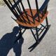 Fauteuil a bascule rocking chair scandinave