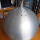 Vintage style brushed aluminium pendant light
