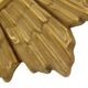 Golden Sun Mirror Plaster Sunburst Mirror Convex 48cm