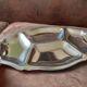 Lot de 2 plats inox  Guy Degrenne