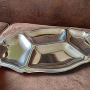 Set of 2 stainless steel dishes Guy Degrenne