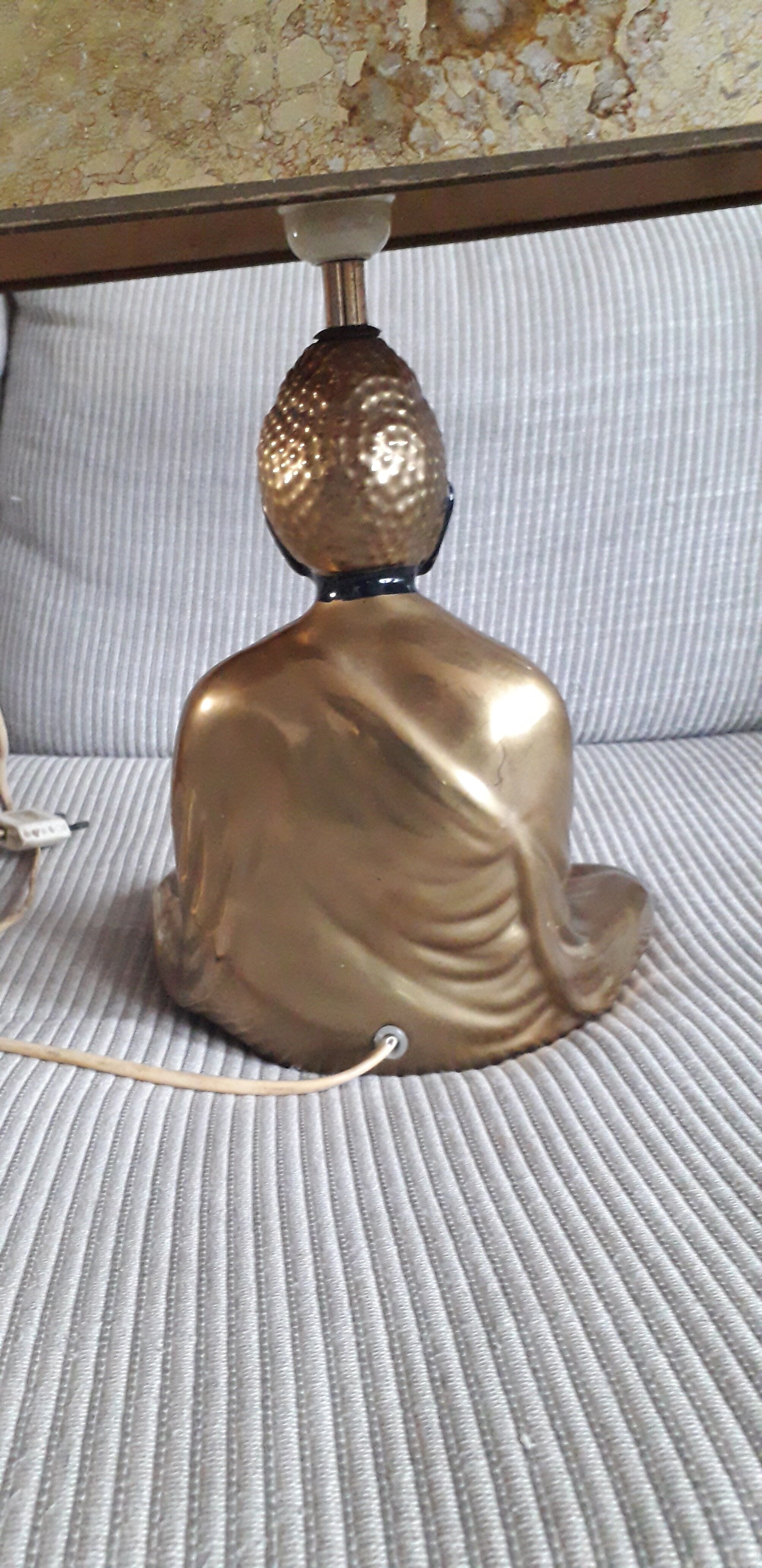 Vintage lamp in Italian ceramic