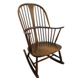 Mid Century Modern Rocking chair "Chairmaker's chair) by Lucian Ercolani for Ercol - 1950-1960s