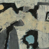 Bengt Nordquist, Composition, Oil on Canvas, 1963, Framed