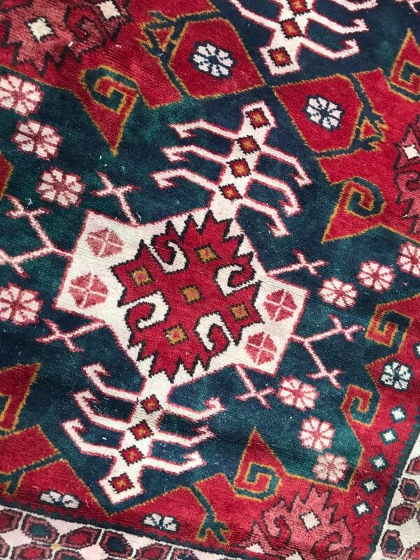 Carpet Turkish Anatolian Konya done hand 106 X 192 CM