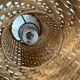 Vintage rattan pendant lamp