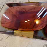 Sommerso pocket tray from Murano