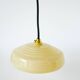 Clichy glass suspension, Yellow, 1930 - 21.5 x 8.5 cm