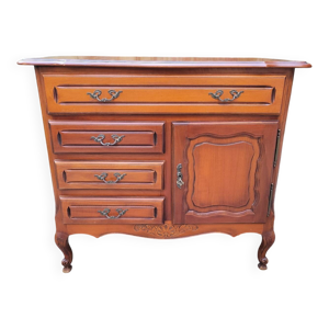Commode en merisier massif