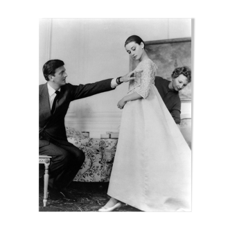Photographie " Audrey Hepburn, la muse d'Hubert de givenchy "