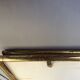Mirror golden brass Italy 70s 91x66cm