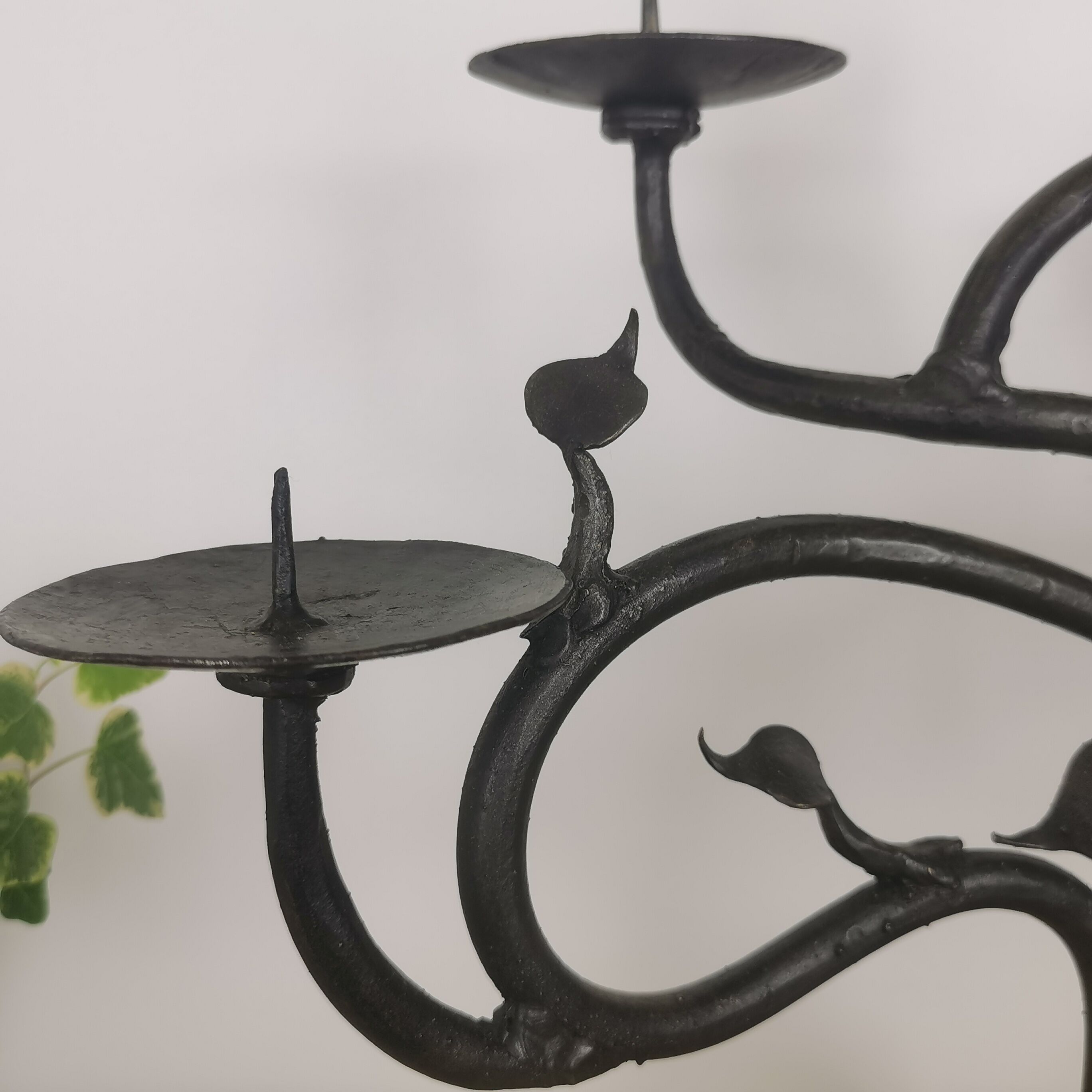 Vintage brutalist chandelier