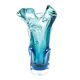 Vase moderne du milieu du siècle, en verre multicolore, conçu par J. Hospodka, Tchécoslovaquie, années 1960.