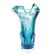 Mid-century modern vase, multicolour glass, designed by J. Hospodka, Czechoslovakia, 1960s