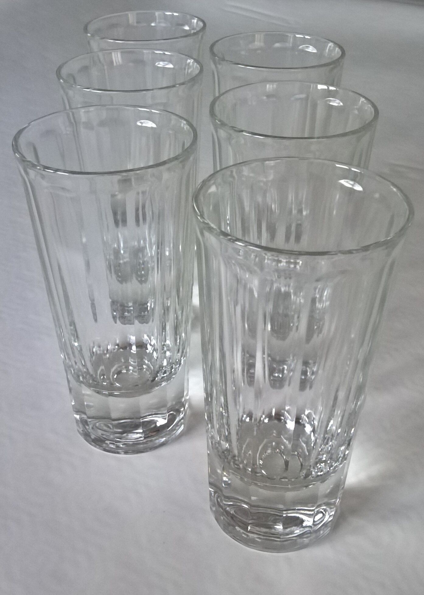 Six verres à apéritif
