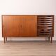 1970s vintage teak wood sideboard danish