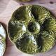 6 vintage ceramic oyster plates from Gien
