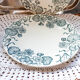 Lot of 2 plates "nenuphar" R&S Salins Terre de Fer