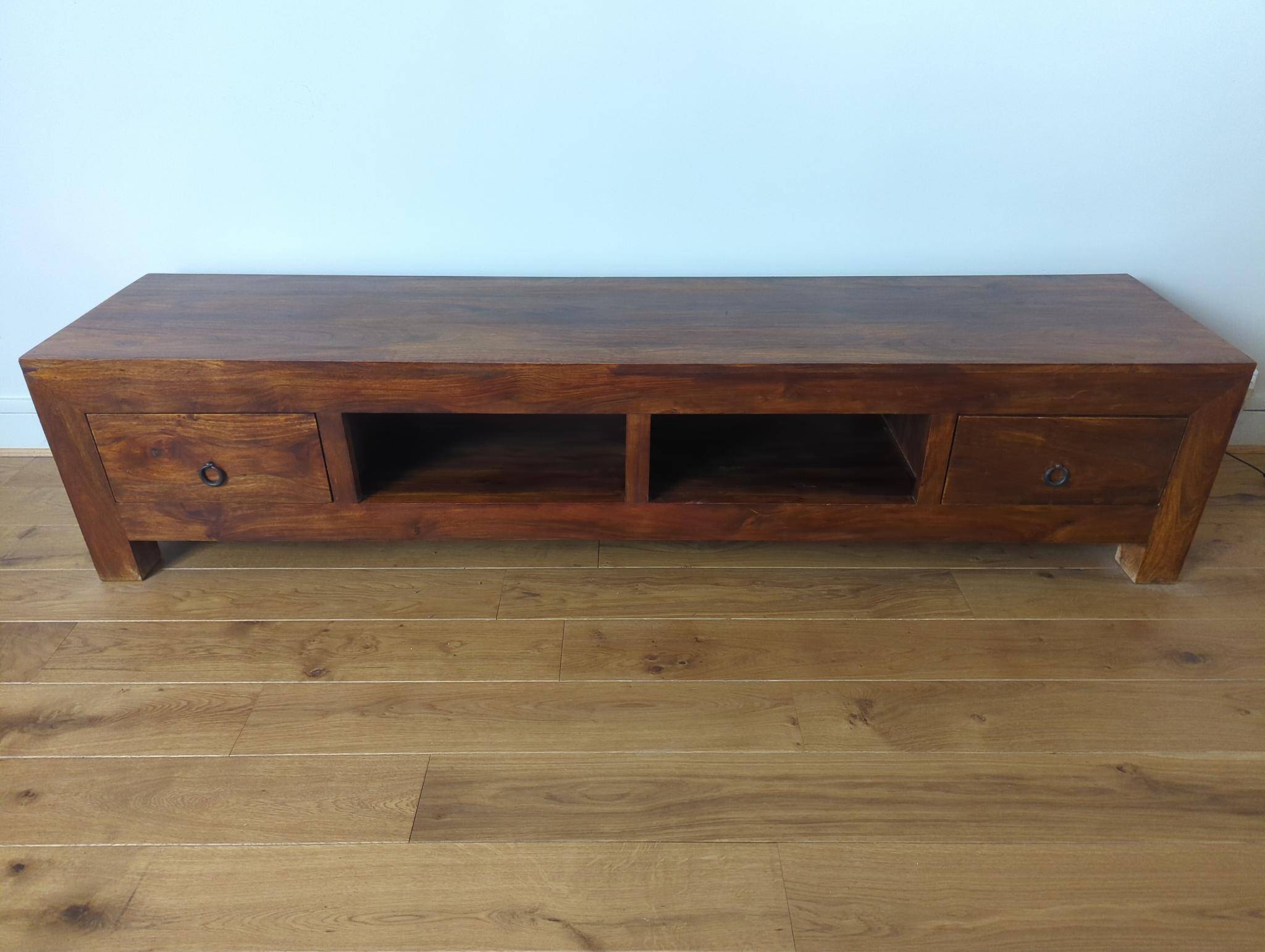 Furniture, console in solid rosewood.